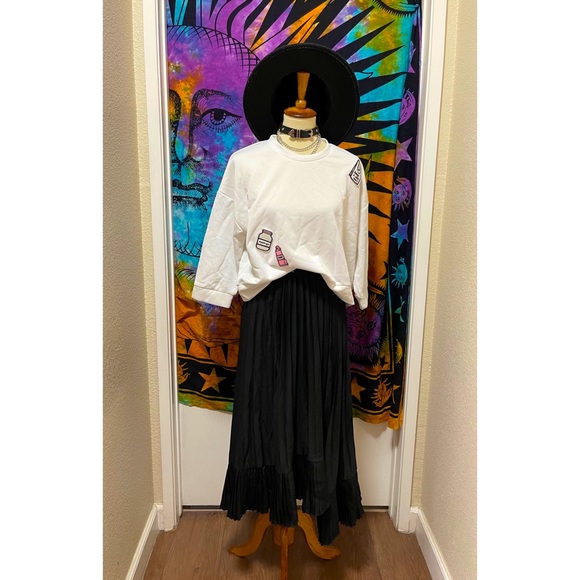 🌈 Lovely oversized patch art sweater - Picture 9 of 11